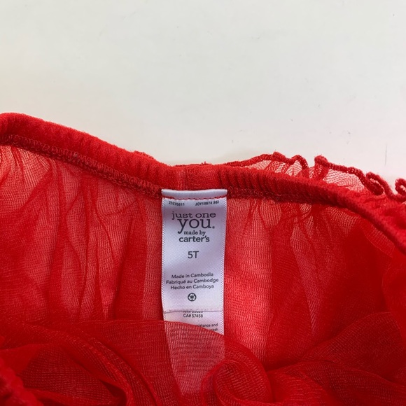 Girls 4 pc bundle lot sz 5T pjs tutu skirt - Picture 5 of 10